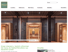 Tablet Screenshot of mawa-design.ch